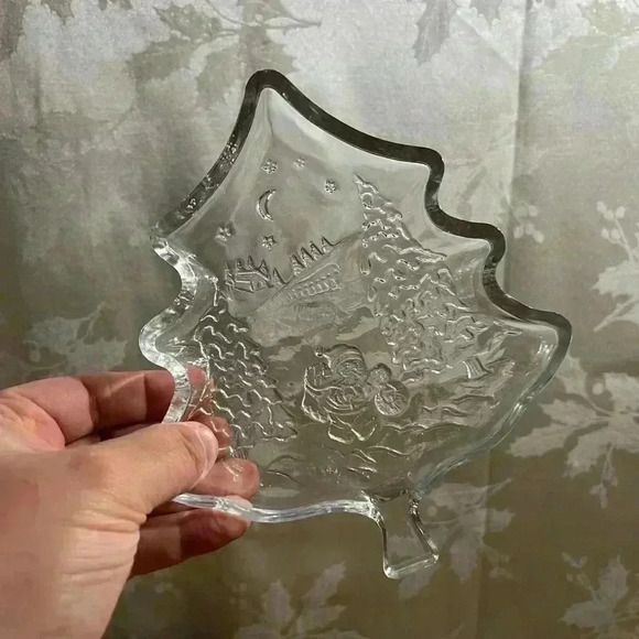 Vintage  Evergreen Collection Christmas Tree Plate - Picture 4 of 5